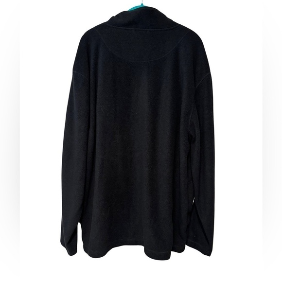 Louisville Cardinals Fleece Zip Black Jacket Size 3XL - Picture 8 of 13